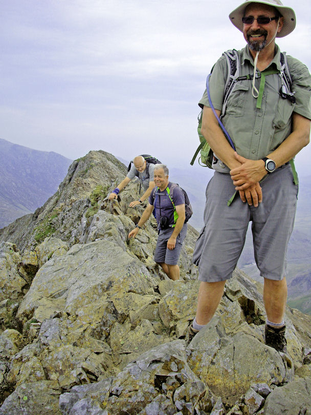 on the ridge
